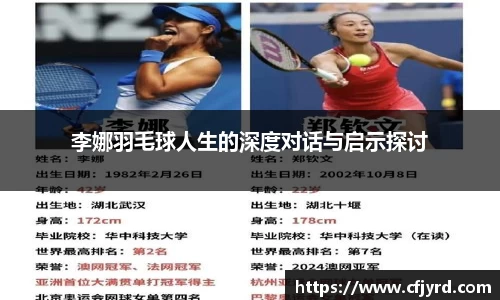 李娜羽毛球人生的深度对话与启示探讨